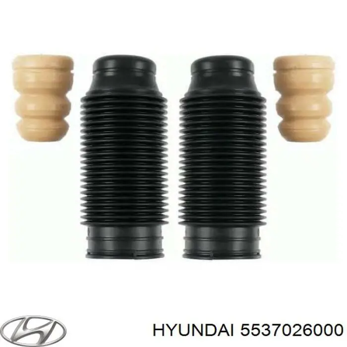  Caperuza protectora/fuelle, amortiguador trasero para Hyundai Santa Fe 1 