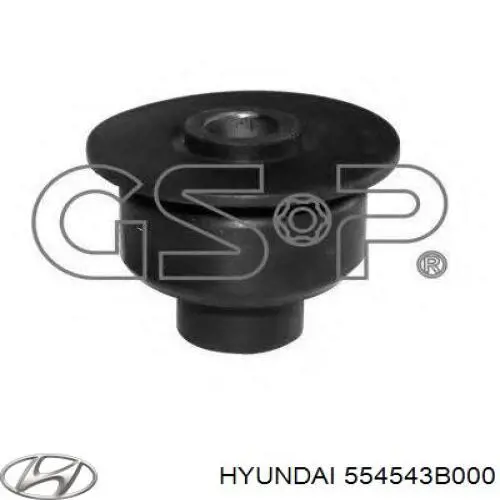  Suspensión, cuerpo del eje trasero para Hyundai Santa Fe 1 