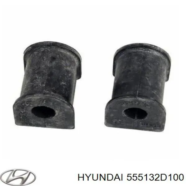 555132D100 Hyundai/Kia casquillo de barra estabilizadora trasera