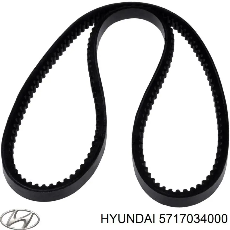 5717034000 Hyundai/Kia correa trapezoidal