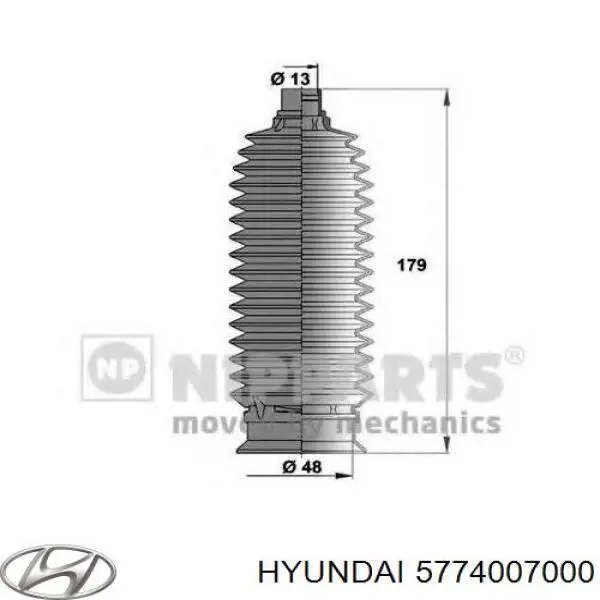 5774007000 Hyundai/Kia fuelle, dirección