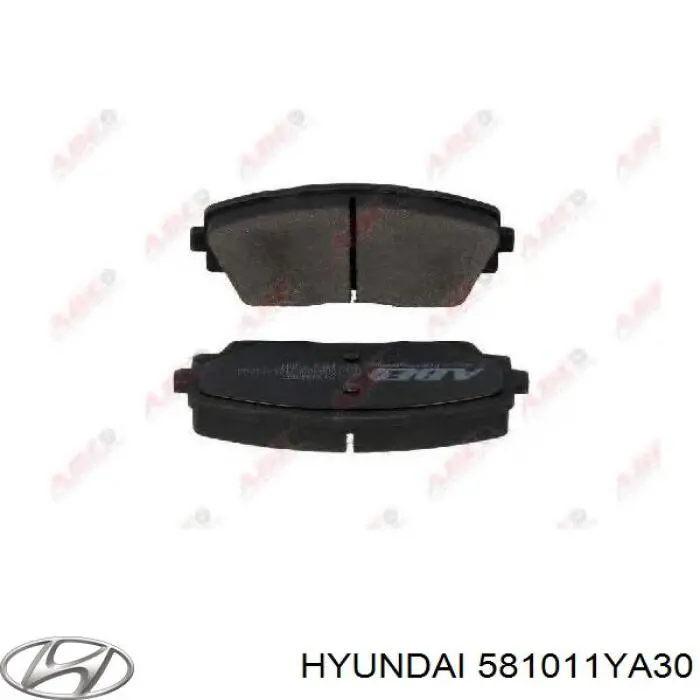 581011YA30 Hyundai/Kia pastillas de freno delanteras