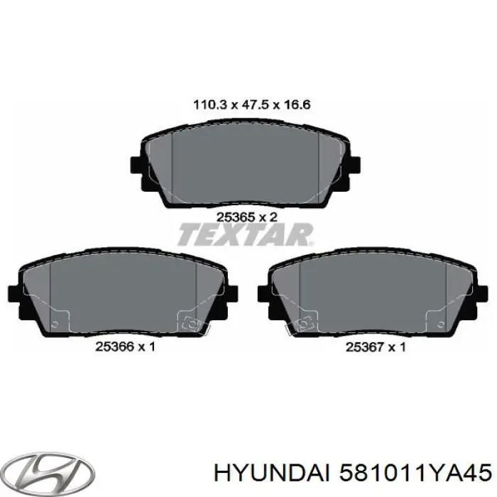 581011YA45 Hyundai/Kia 