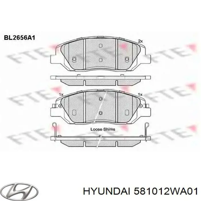 581012WA01 Hyundai/Kia 