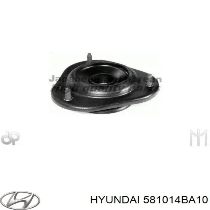 581014BA10 Hyundai/Kia pastillas de freno delanteras