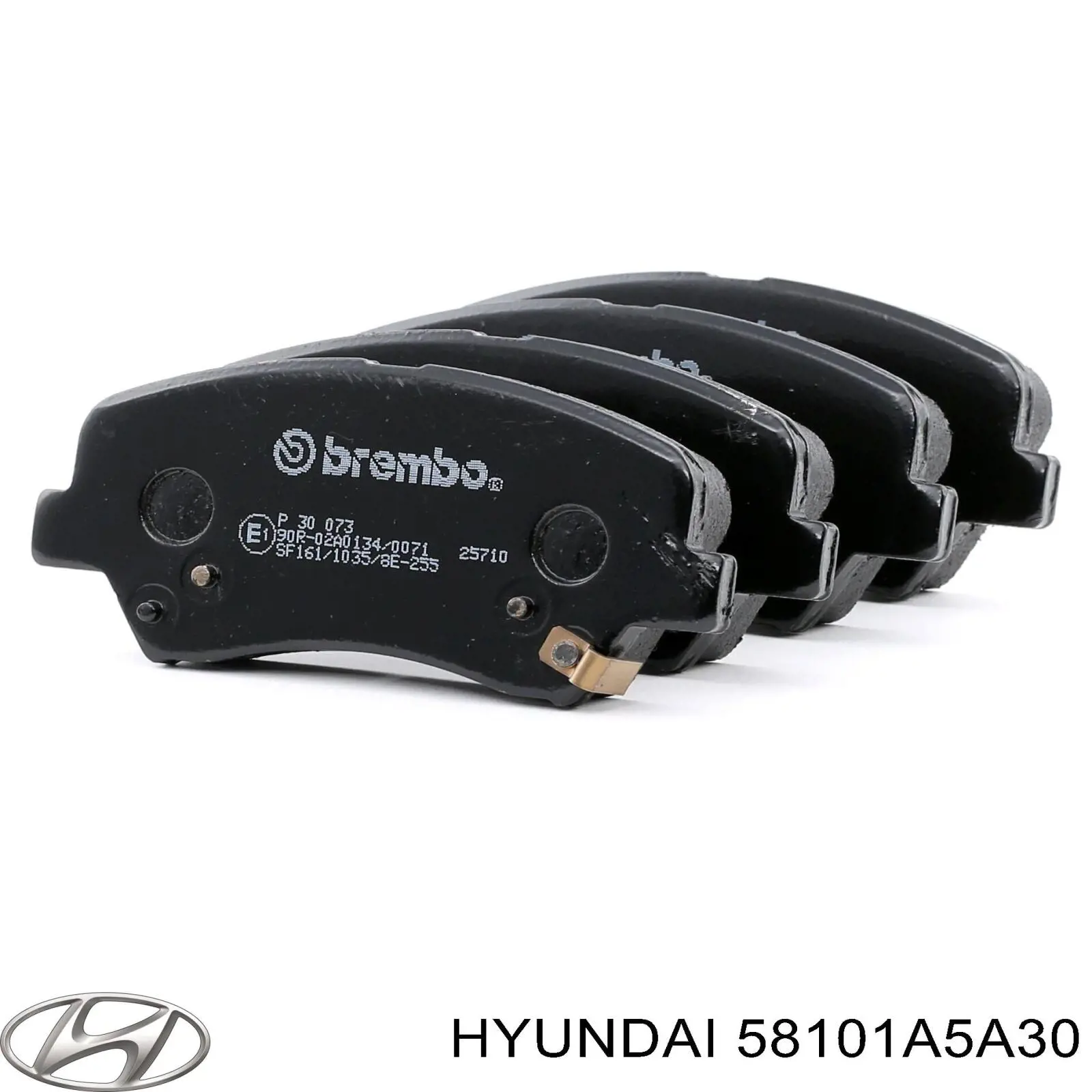 58101A5A30 Hyundai/Kia pastillas de freno delanteras