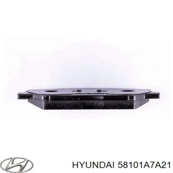 58101A7A21 Hyundai/Kia pastillas de freno delanteras