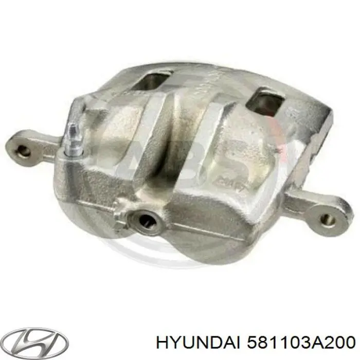 581103A200 Hyundai/Kia pinza de freno delantera izquierda