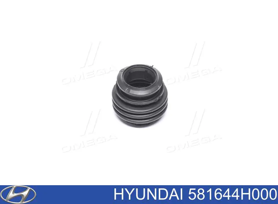 581644H000 Chrysler fuelle, guía de pinza de freno delantera