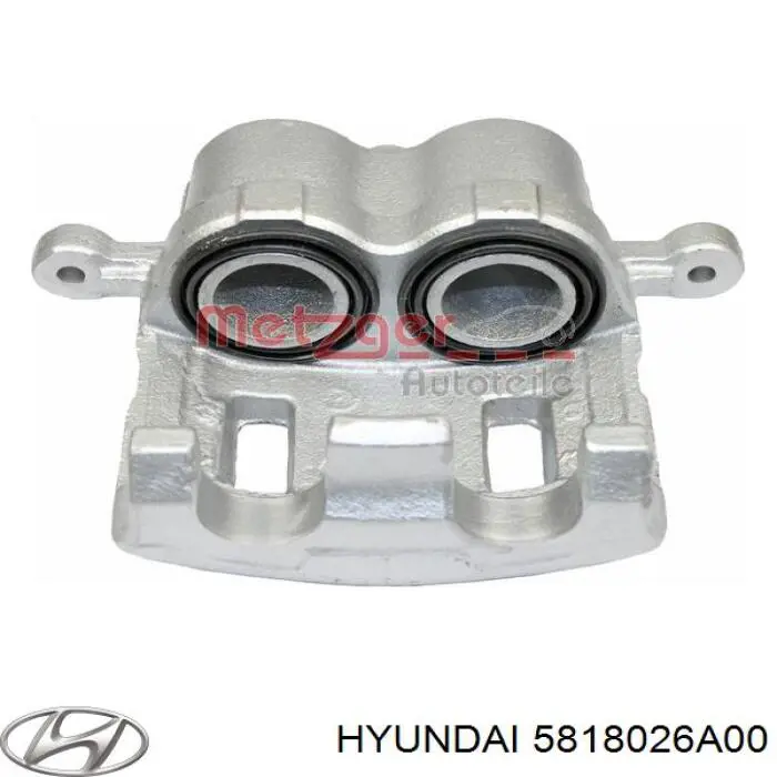 5818026A00 Hyundai/Kia pinza de freno delantera izquierda