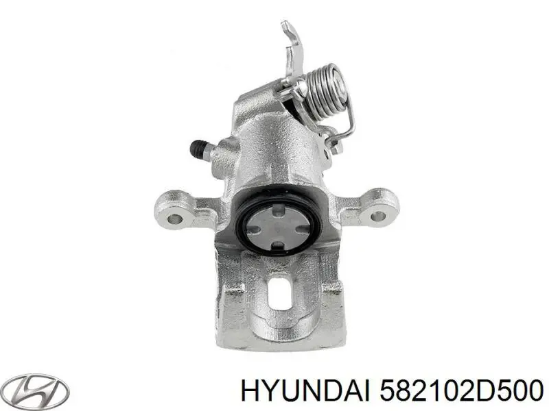 582102D500 Hyundai/Kia pinza de freno trasera izquierda