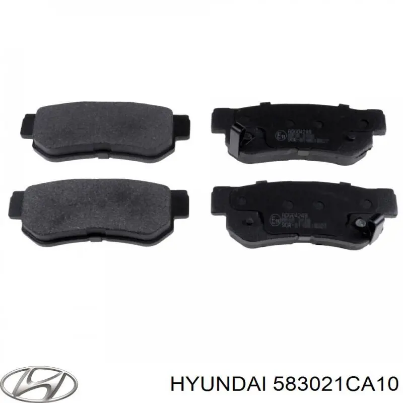 583021CA10 Hyundai/Kia pastillas de freno traseras