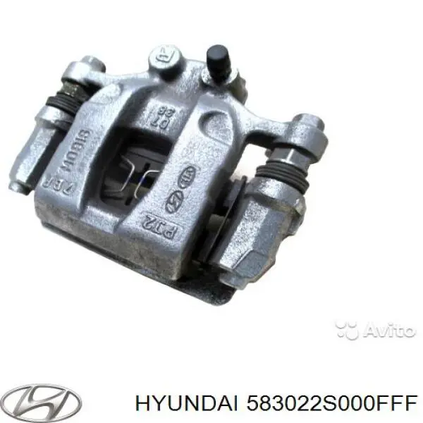 583022S000FFF Hyundai/Kia pastillas de freno traseras