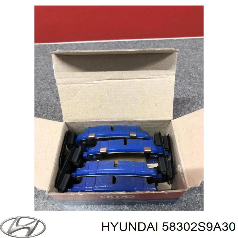 58302S9A30 Hyundai/Kia pastillas de freno traseras