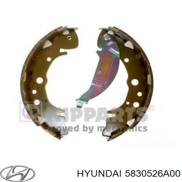 5830526A00 Hyundai/Kia zapatas de frenos de tambor traseras