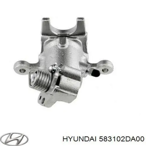 583102DA00 Hyundai/Kia pinza de freno trasera izquierda