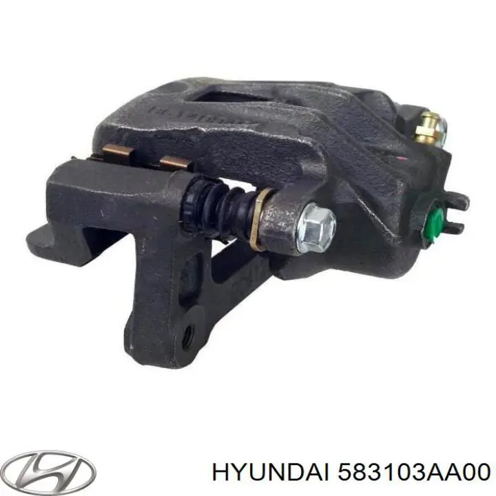 583103AA00 Hyundai/Kia pinza de freno trasera izquierda