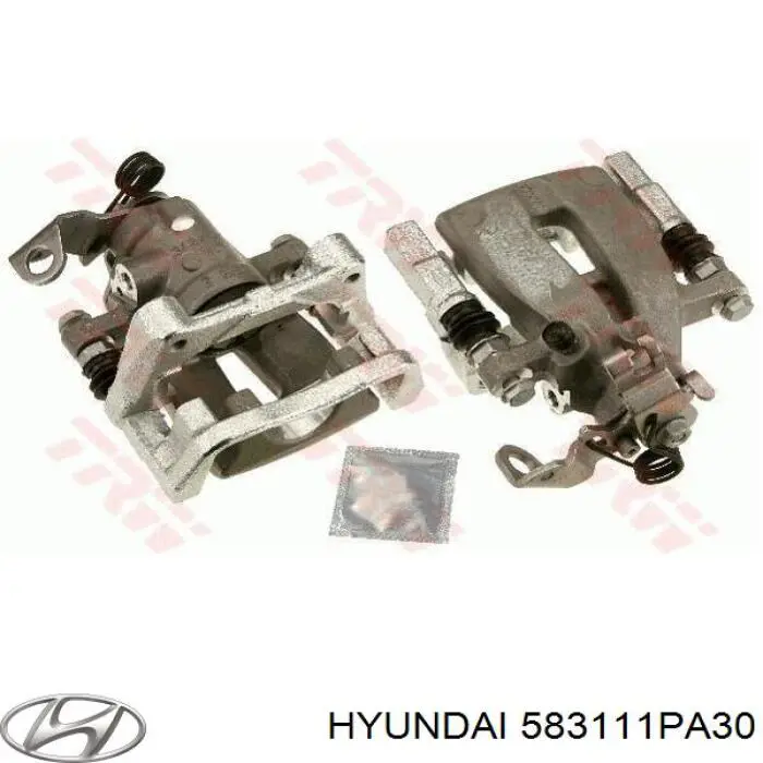 583111PA30 Hyundai/Kia pinza de freno trasero derecho