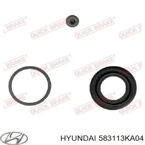 583113KA04 Hyundai/Kia pinza de freno trasero derecho