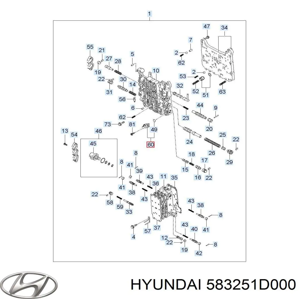 583251D000 Hyundai/Kia 