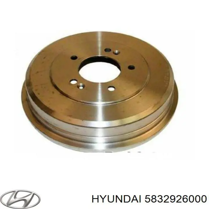  Freno de tambor trasero para Hyundai Santa Fe 1 