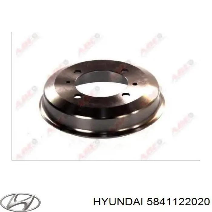 5841122020 Hyundai/Kia freno de tambor trasero