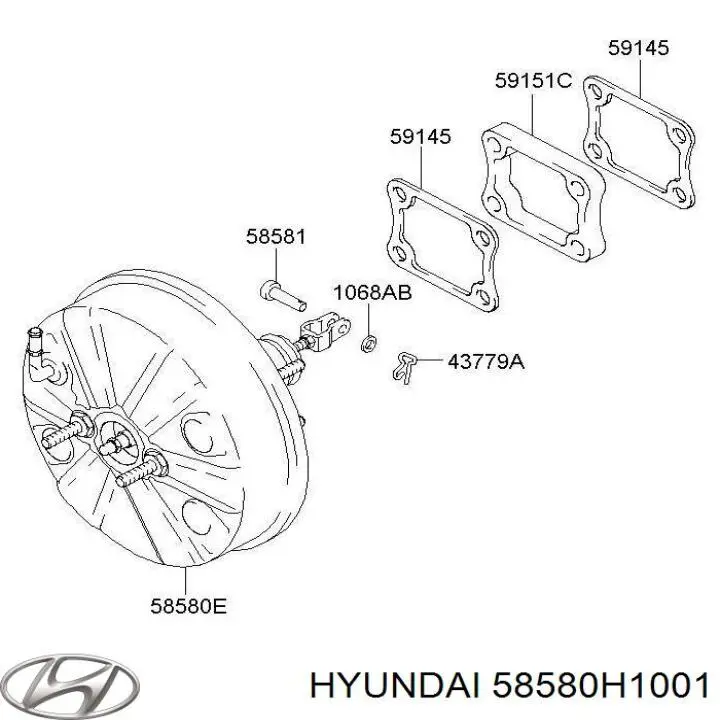  Servofrenos para Hyundai Terracan HP