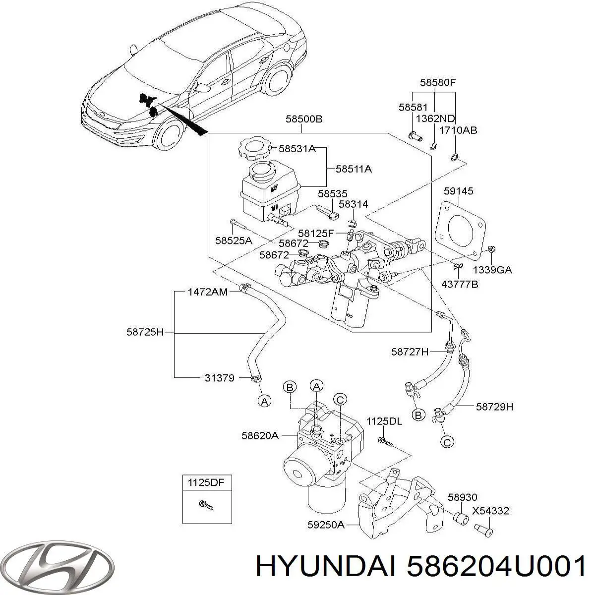 586204U001 Hyundai/Kia 