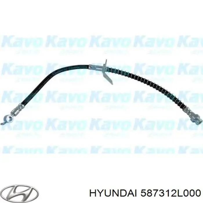 587312L000 Hyundai/Kia tubo flexible de frenos delantero izquierdo