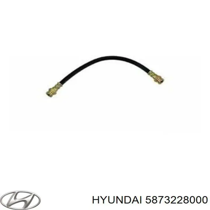 5873228000 Hyundai/Kia latiguillo de freno delantero