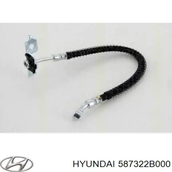 587322B000 Hyundai/Kia tubo flexible de frenos delantero derecho