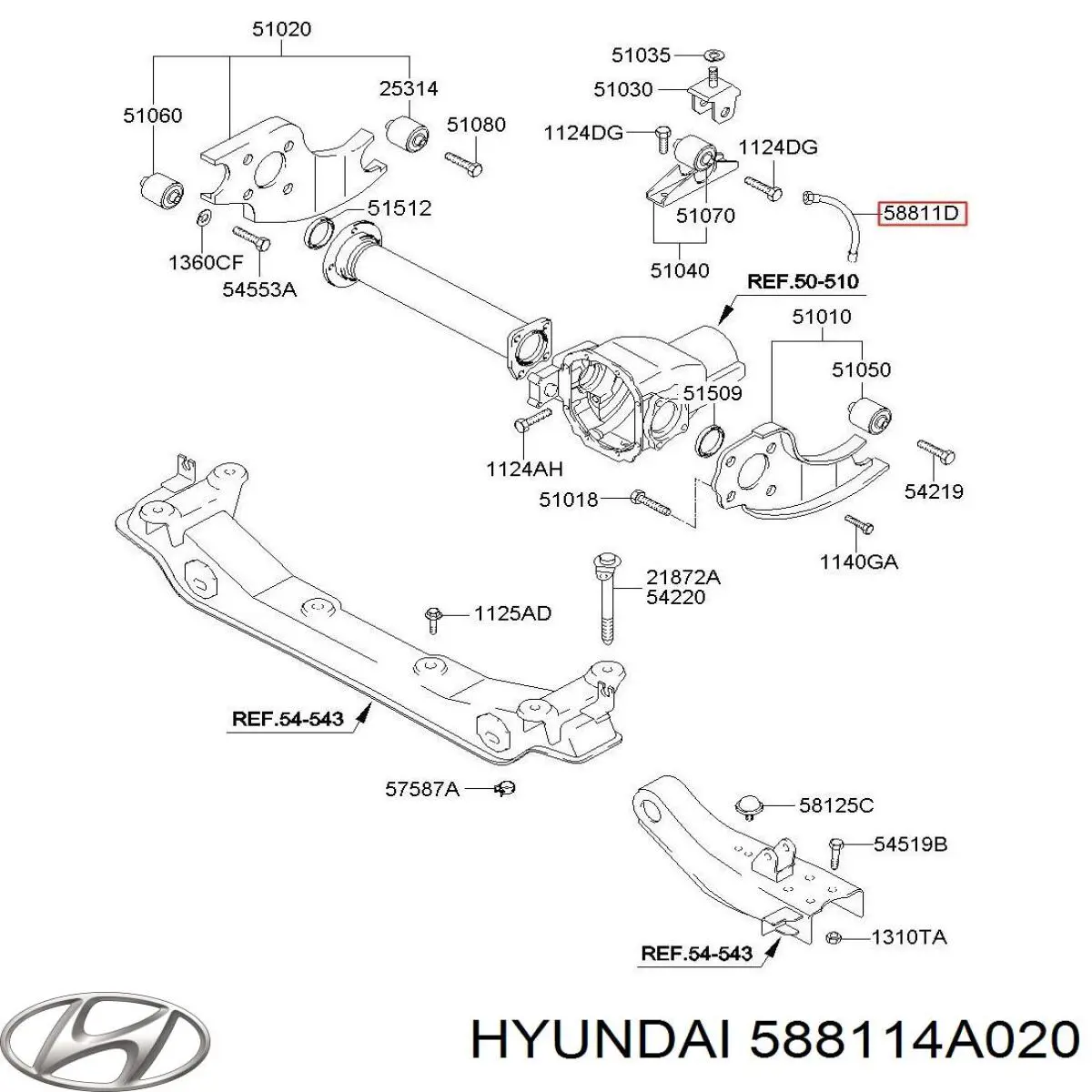 588114A020 Hyundai/Kia 