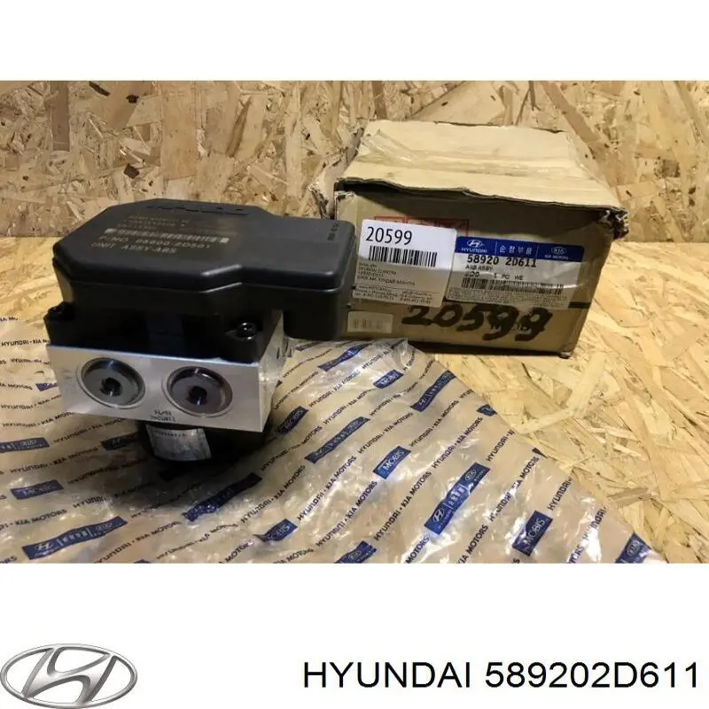 589202D611 Hyundai/Kia módulo hidráulico abs