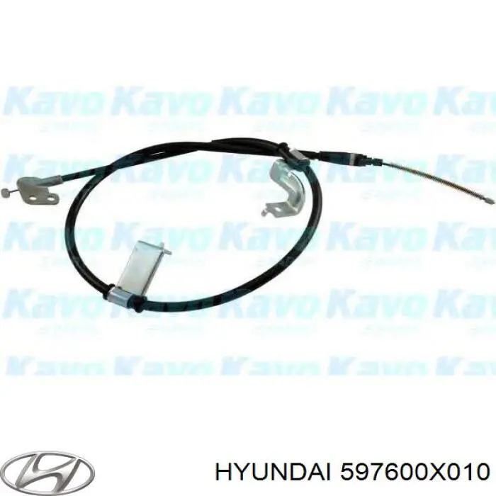  Cable de freno de mano trasero izquierdo para Hyundai I10 2 