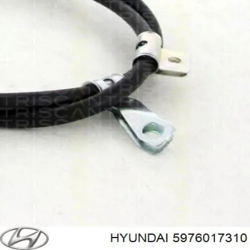 5976017310 Hyundai/Kia cable de freno de mano trasero izquierdo