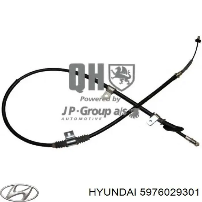 5976029301 Hyundai/Kia cable de freno de mano trasero izquierdo