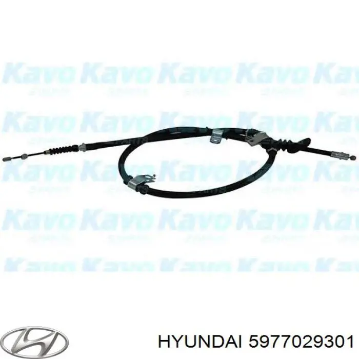 5977029301 Hyundai/Kia cable de freno de mano trasero derecho