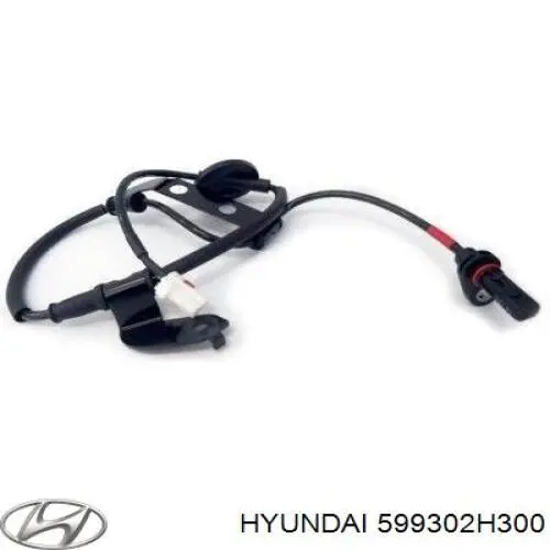 599302H300 Hyundai/Kia sensor abs trasero derecho