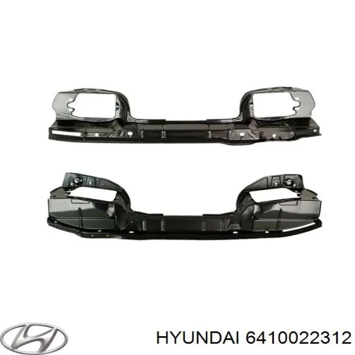  Soporte de radiador completo para Hyundai Accent 