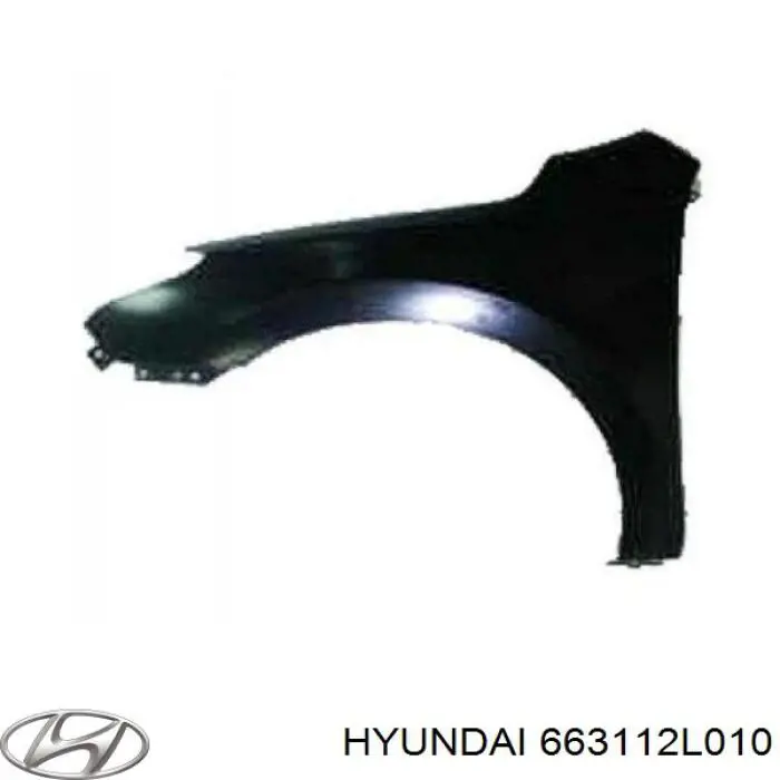  Guardabarros delantero izquierdo para Hyundai I30 FD