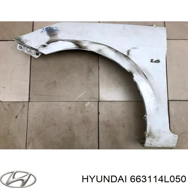  Guardabarros delantero izquierdo para Hyundai SOLARIS SBR11