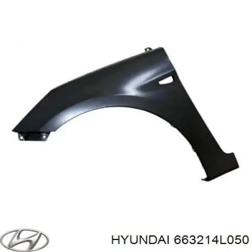  Guardabarros delantero derecho para Hyundai SOLARIS SBR11