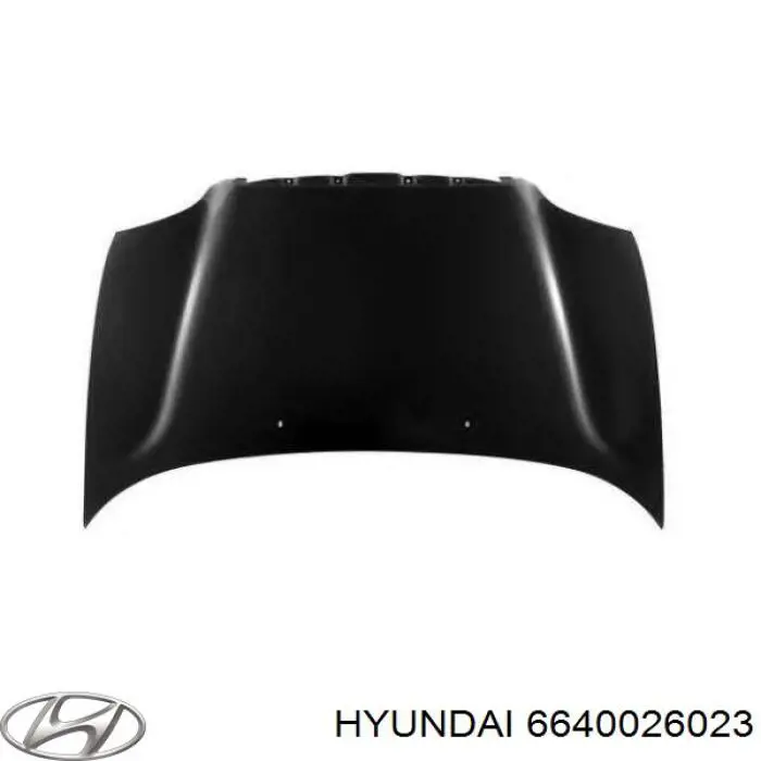 6640026023 Hyundai/Kia capó del motor