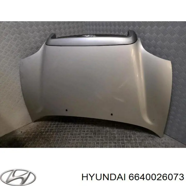 6640026073 Hyundai/Kia capó del motor