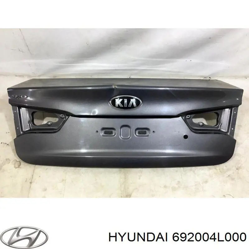  Tapa del maletero para Hyundai SOLARIS SBR11