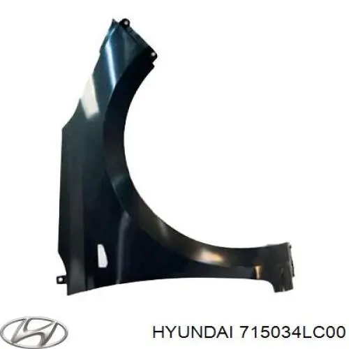  Guardabarros trasero izquierdo para Hyundai SOLARIS SBR11