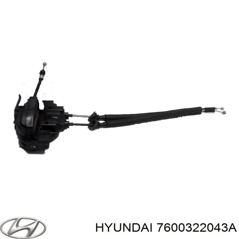 7600322043A Hyundai/Kia puerta delantera izquierda