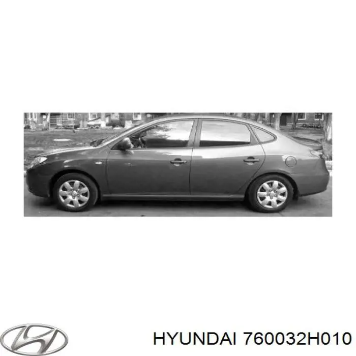 760032H010 Hyundai/Kia puerta delantera izquierda