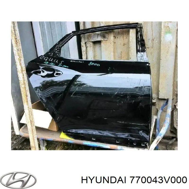  Puerta trasera derecha para Hyundai Azera HG