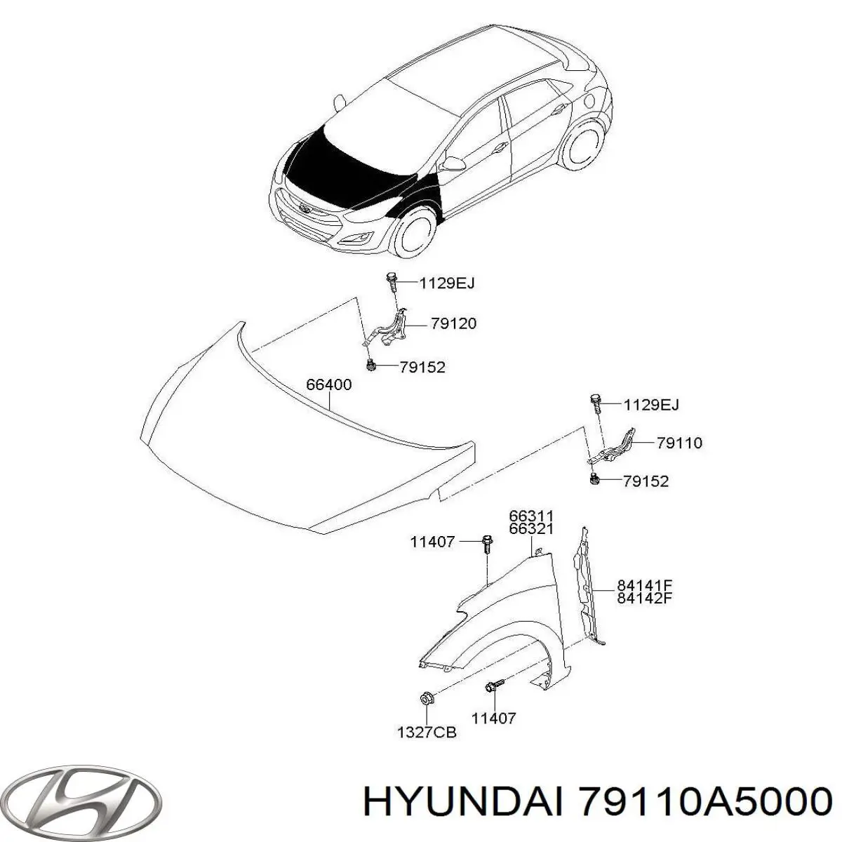 79110A5000 Hyundai/Kia 